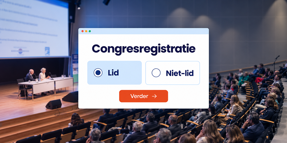 Congresregistratie leden en niet-leden