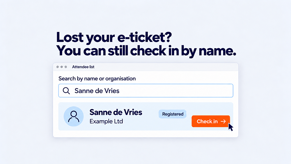 check in participant by name