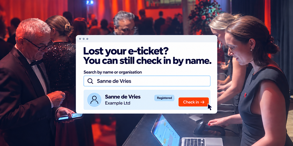 check in participant by name
