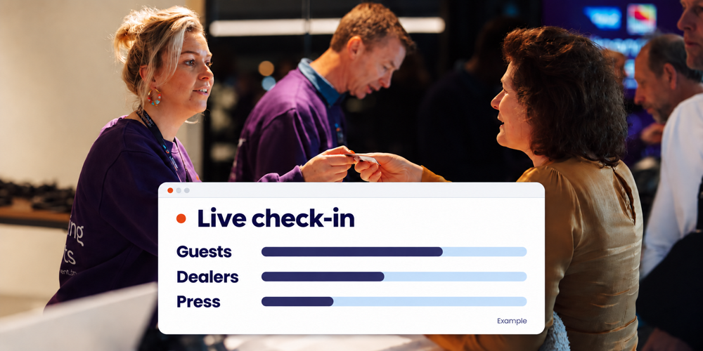 Track event attendance in real time | Activo