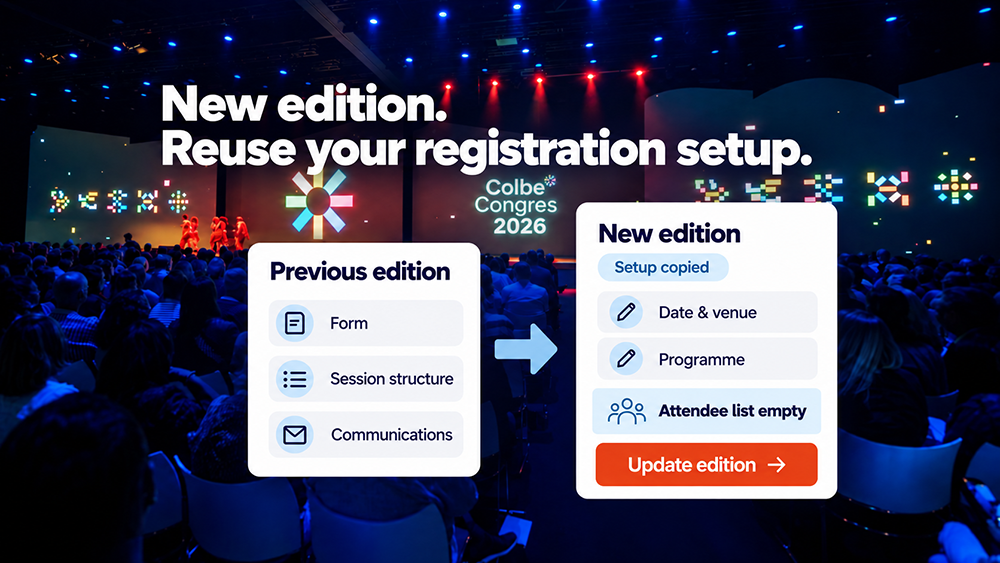 Reuse your registration infographic setup