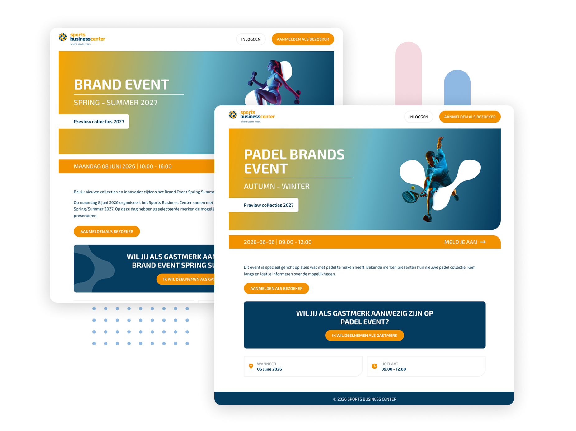 Meerdere events