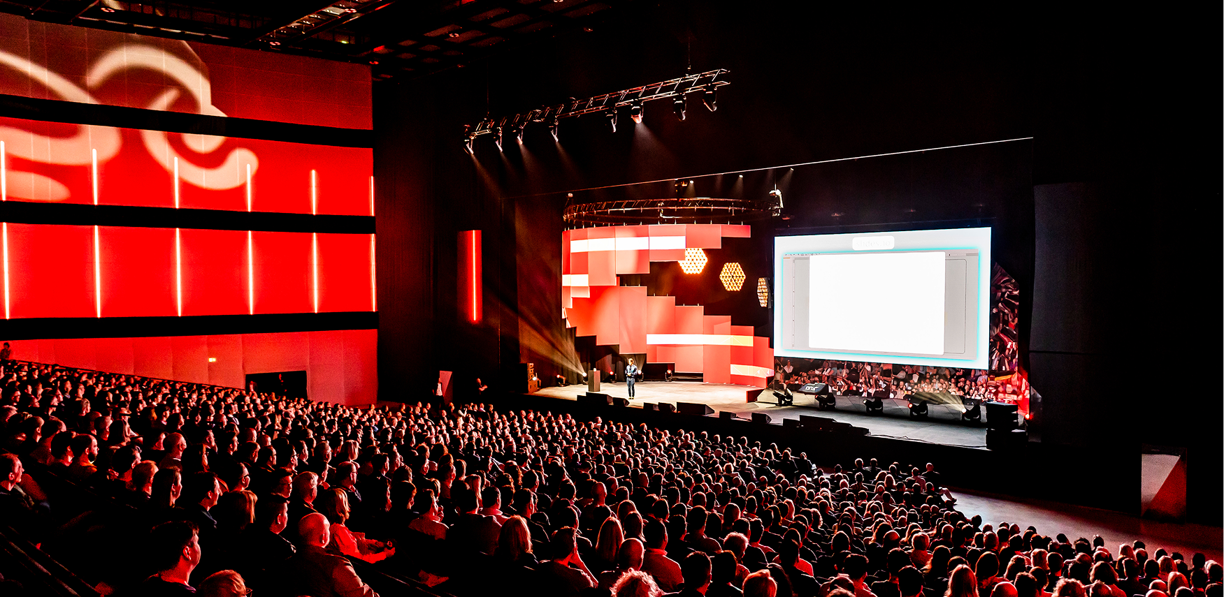 grote evenement gevuld met bezoekers