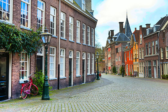 De lege straten van Leiden
