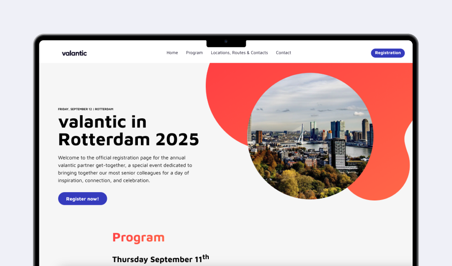 personeels event website voor maxaro
