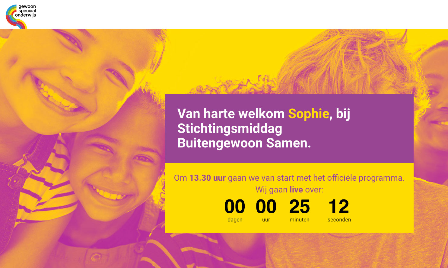 De virtuele lobby van Congres Online